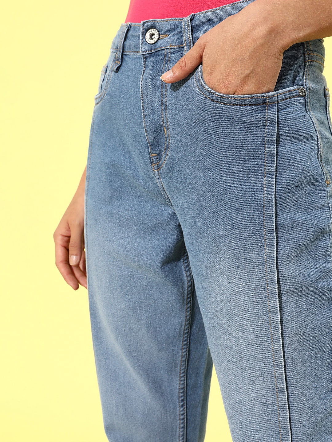 Buy Deal Jeans Women Blue Mid Rise Mild Distress Jeans - Jeans for Women  1591664 | Myntra